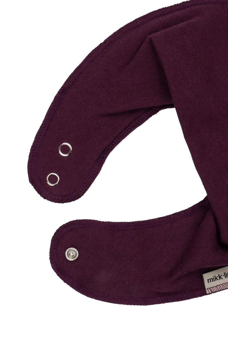 Mikk-Line Bambus/Bomull Smekke Triangle Plum Wine